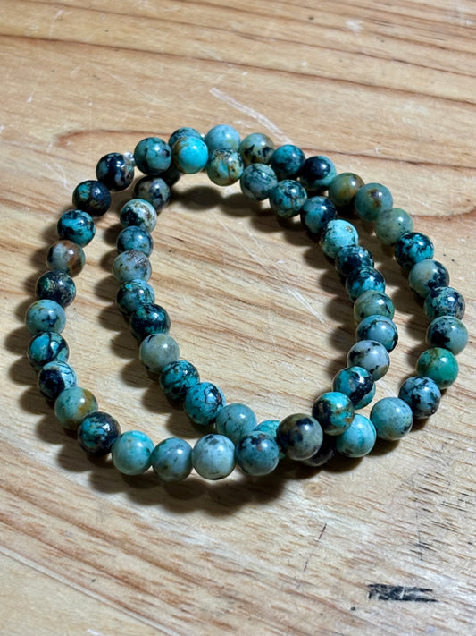 Turquoise 6mm Bracelet
