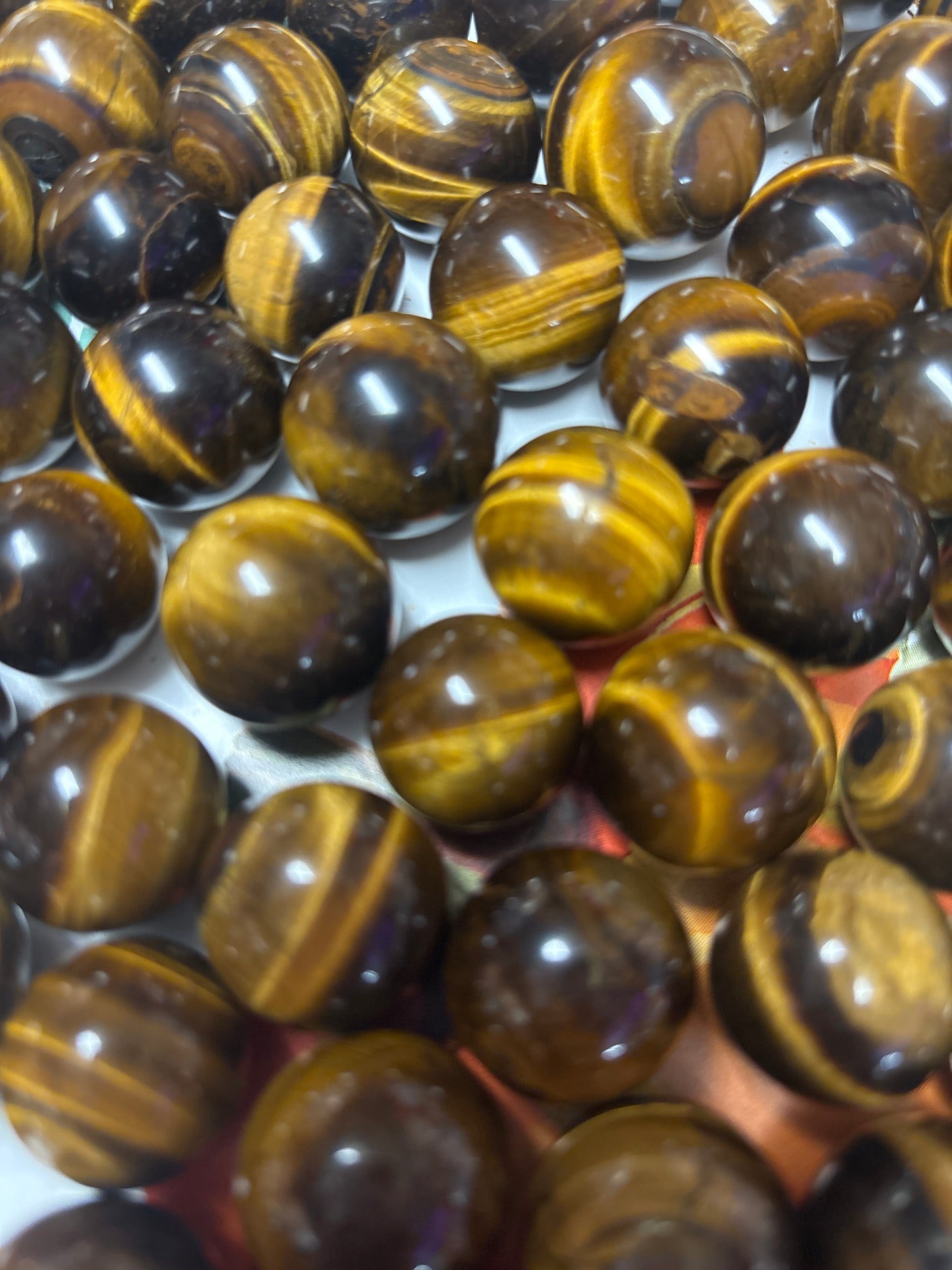 Yellow Tiger Eye Small Sphere