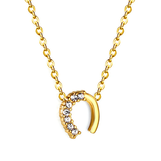 SS Lucky Horseshoe Necklace