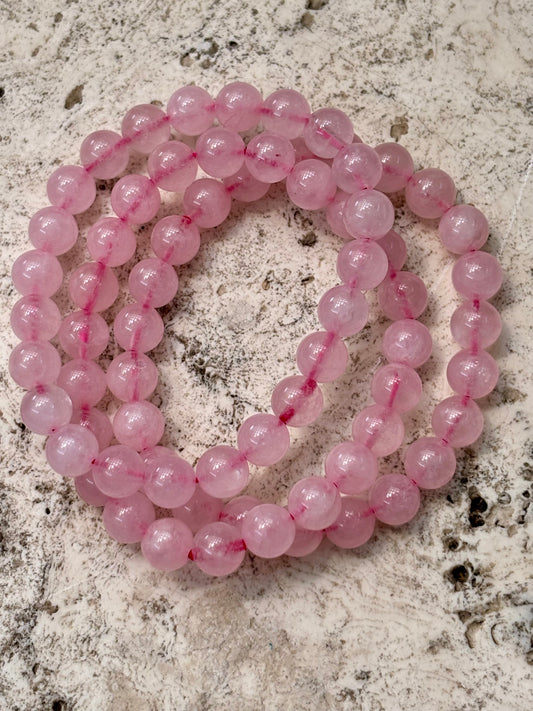 Rose Quartz 8mm Bracelet