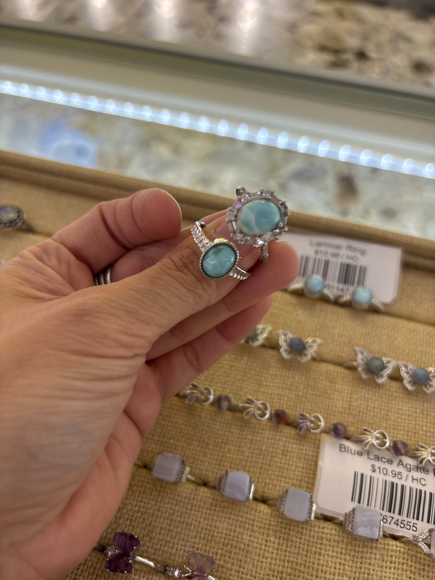 Larimar Ring