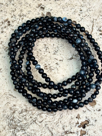 4mm Onyx Bracelet