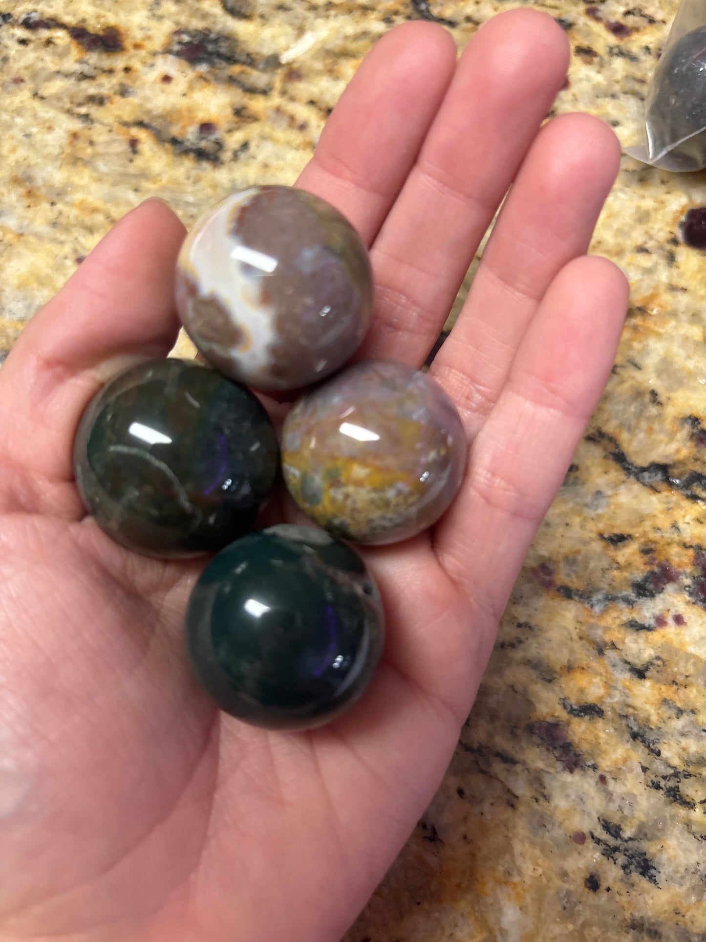 Ocean Jasper Small Sphere