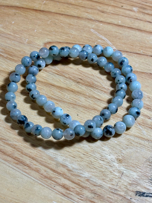 Kiwi Jasper 6mm Bracelet