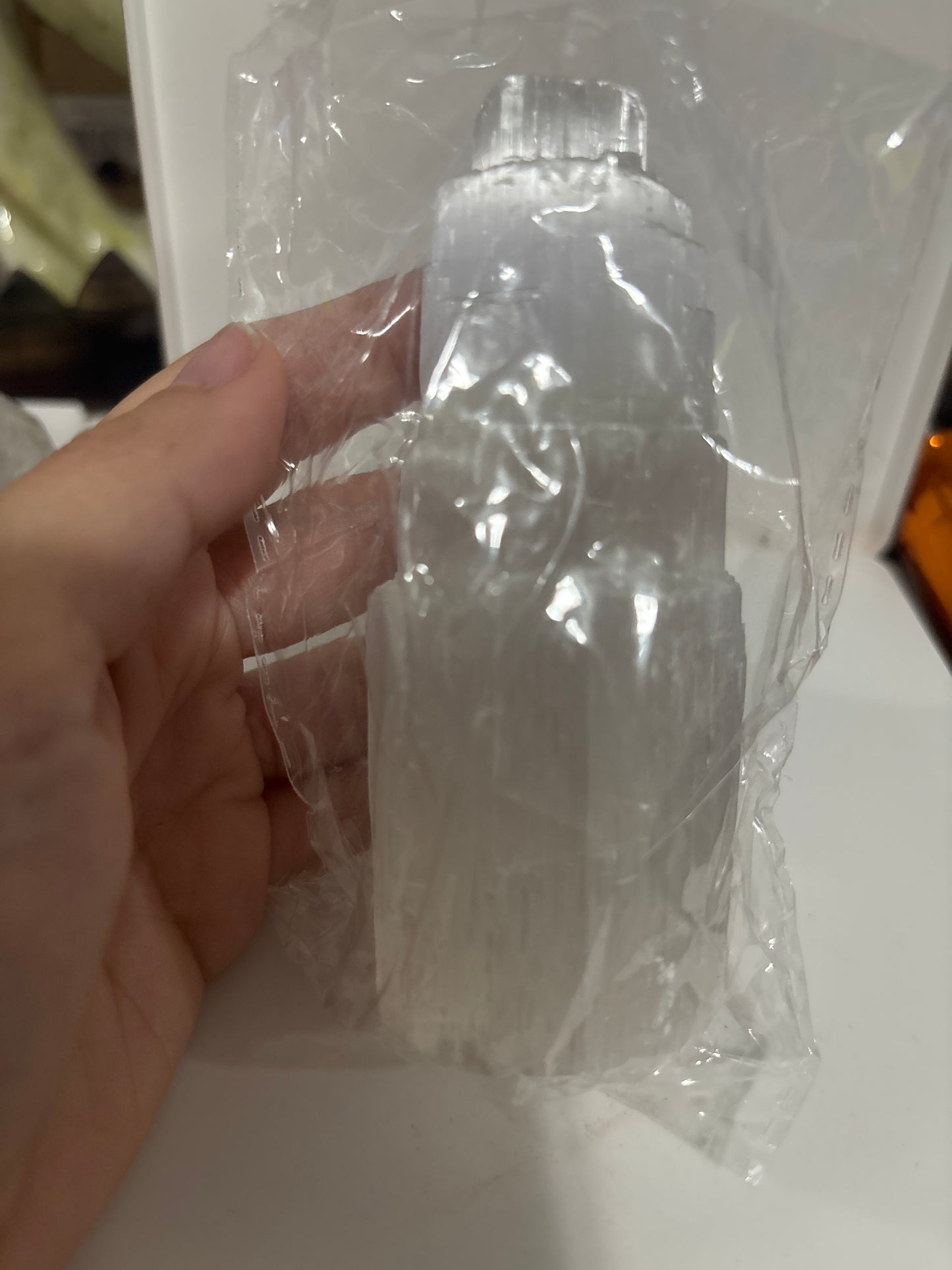 10cm Selenite Tower