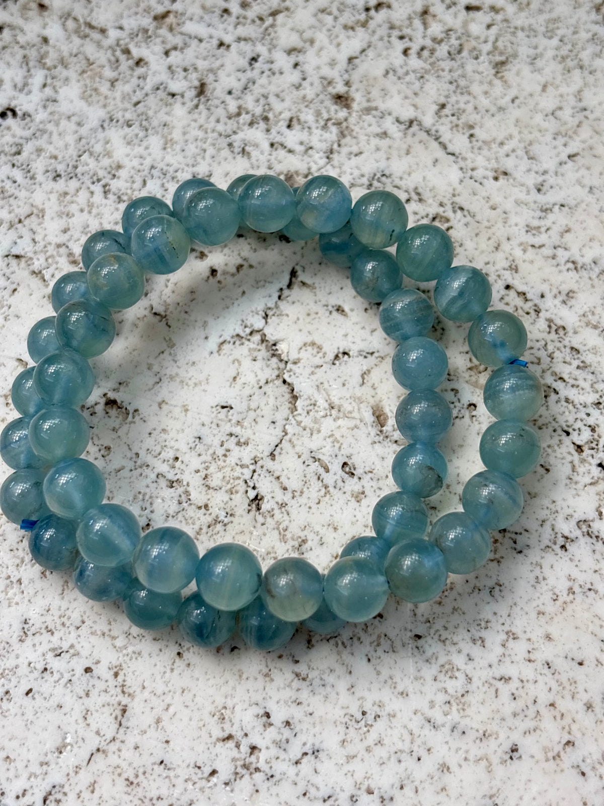 8mm Blue Onyx Bracelet