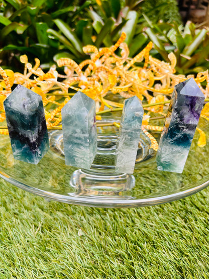 Lace Fluorite Towers