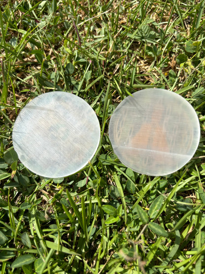 Small Selenite Plate - 2 options