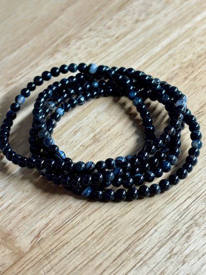 4mm Onyx Bracelet