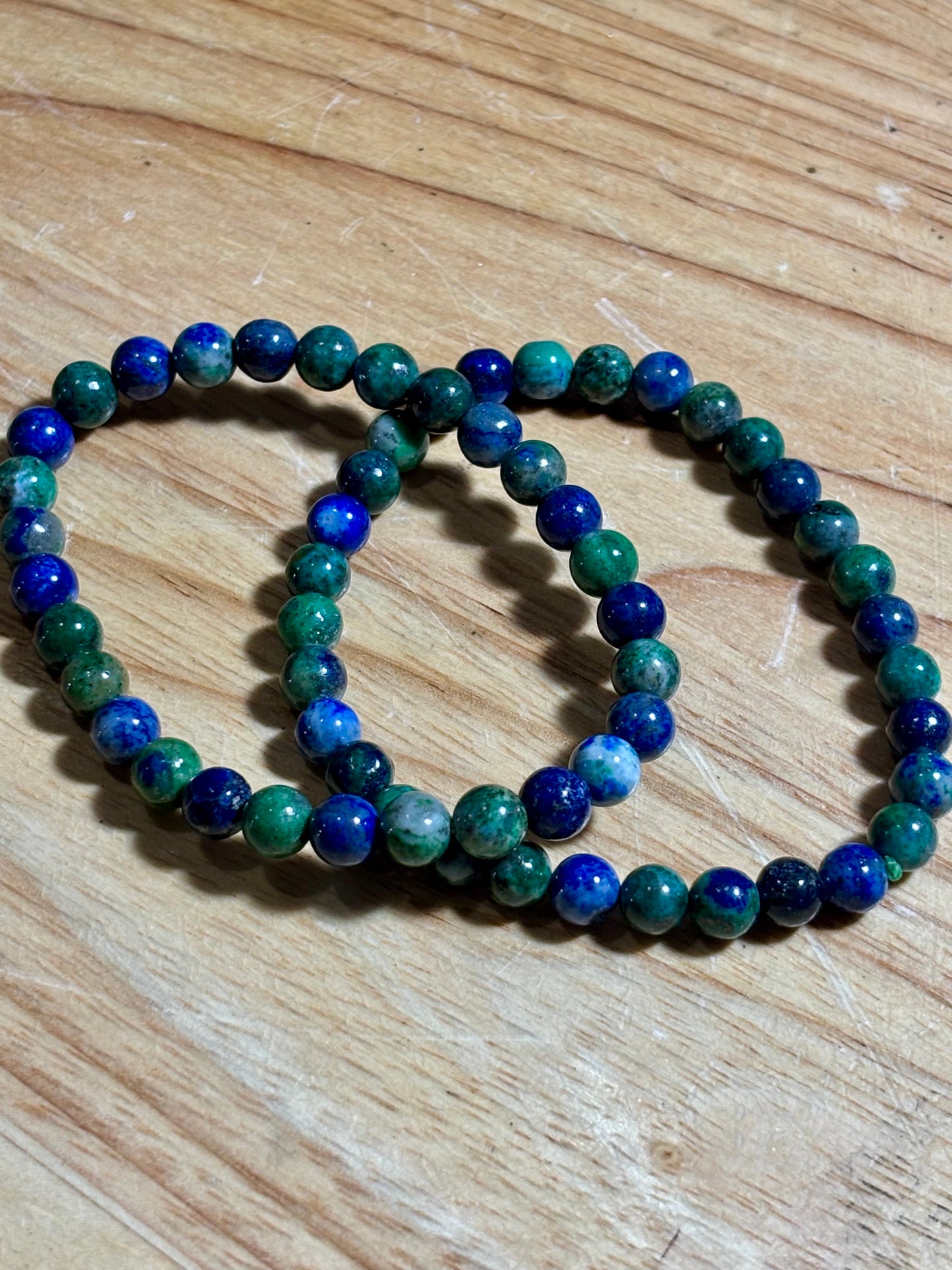 Azurite 6mm Bracelet