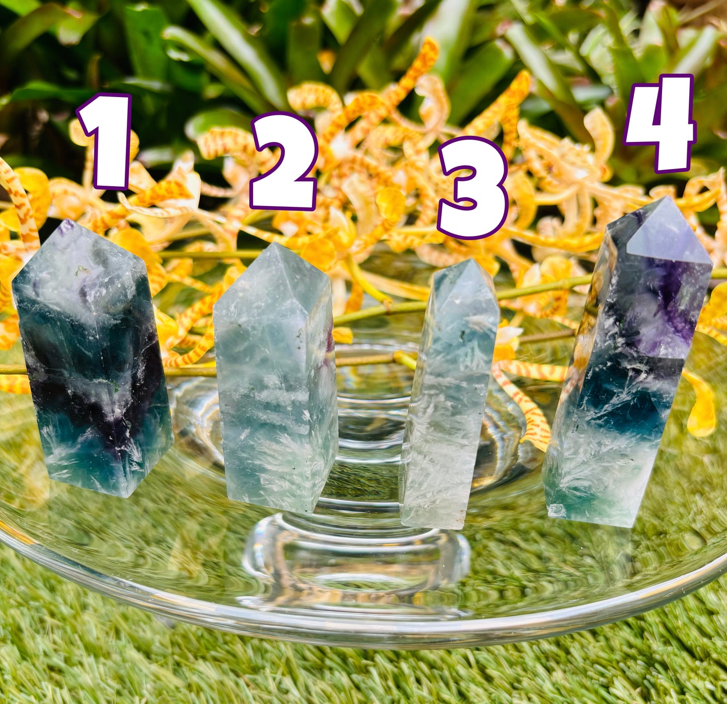 Lace Fluorite Towers