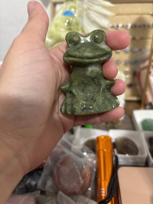 Green Jade Frog