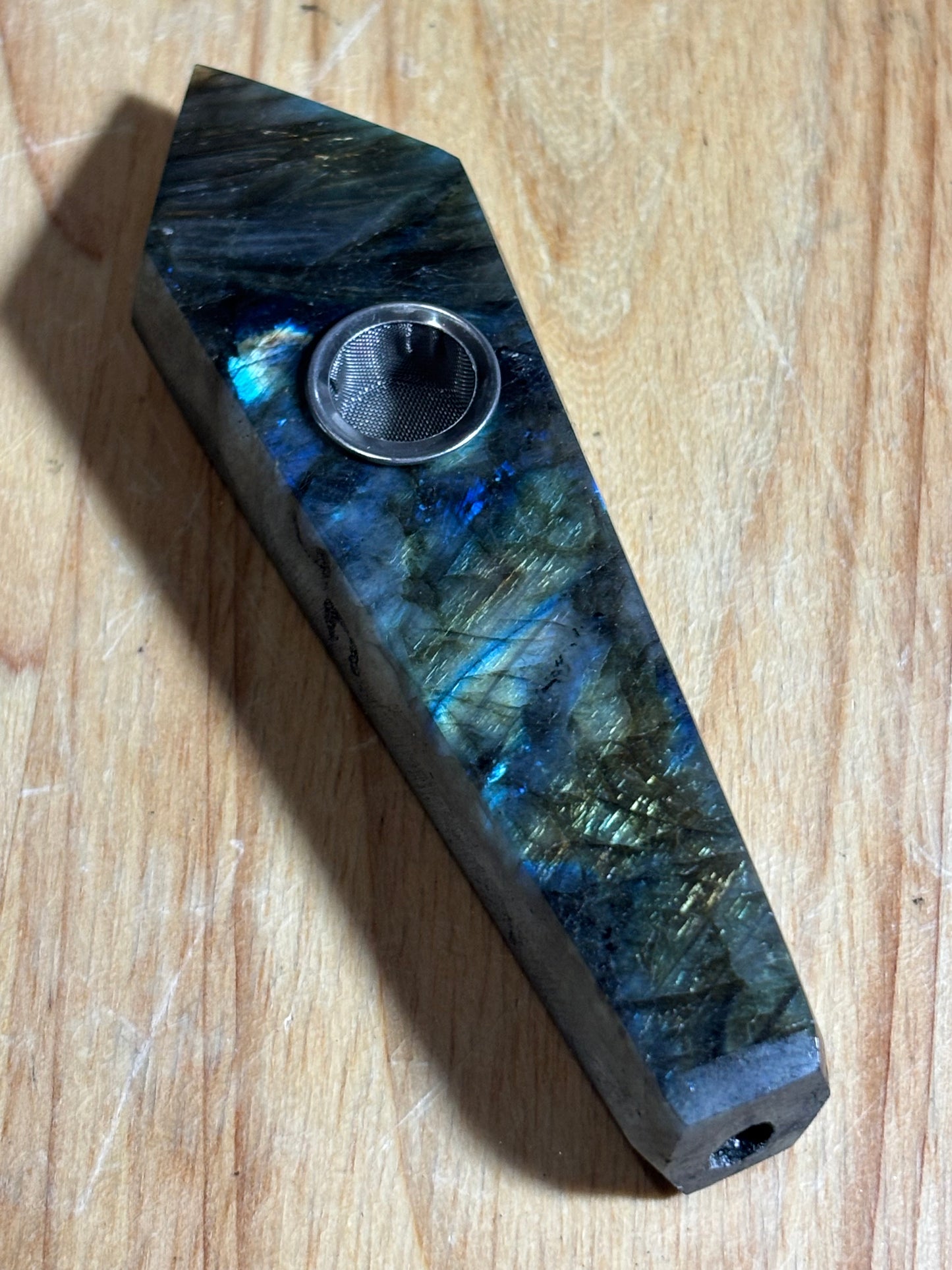 Natural Quartz Smoking Pipe