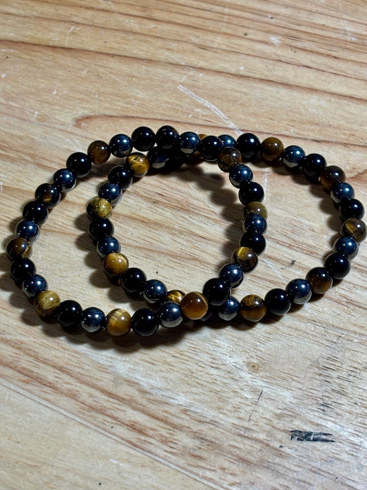 Triple Protection 6mm Bracelet
