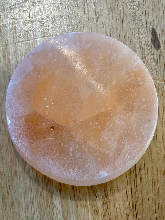 Orange Selenite Charging Plate