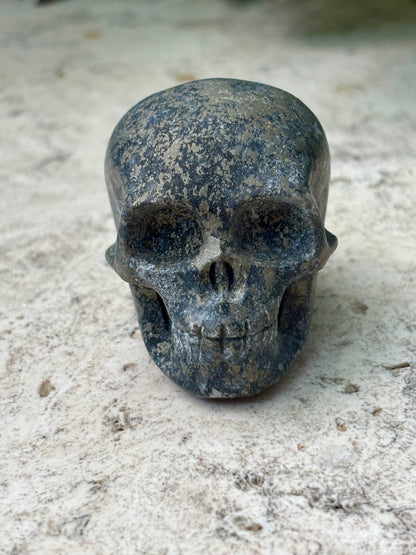 Pyrite Skull