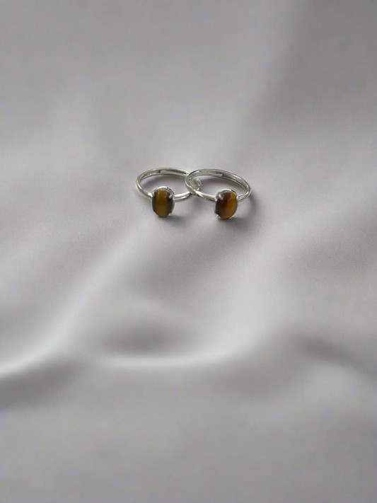 Tiger Eye S925 Ring