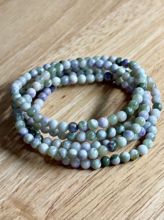 4mm Peace Jade Bracelet