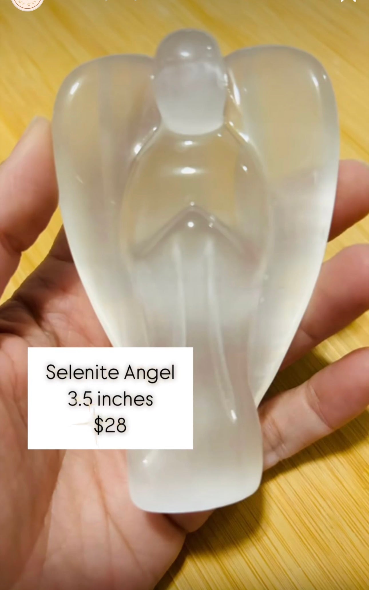 Selenite Angel 2