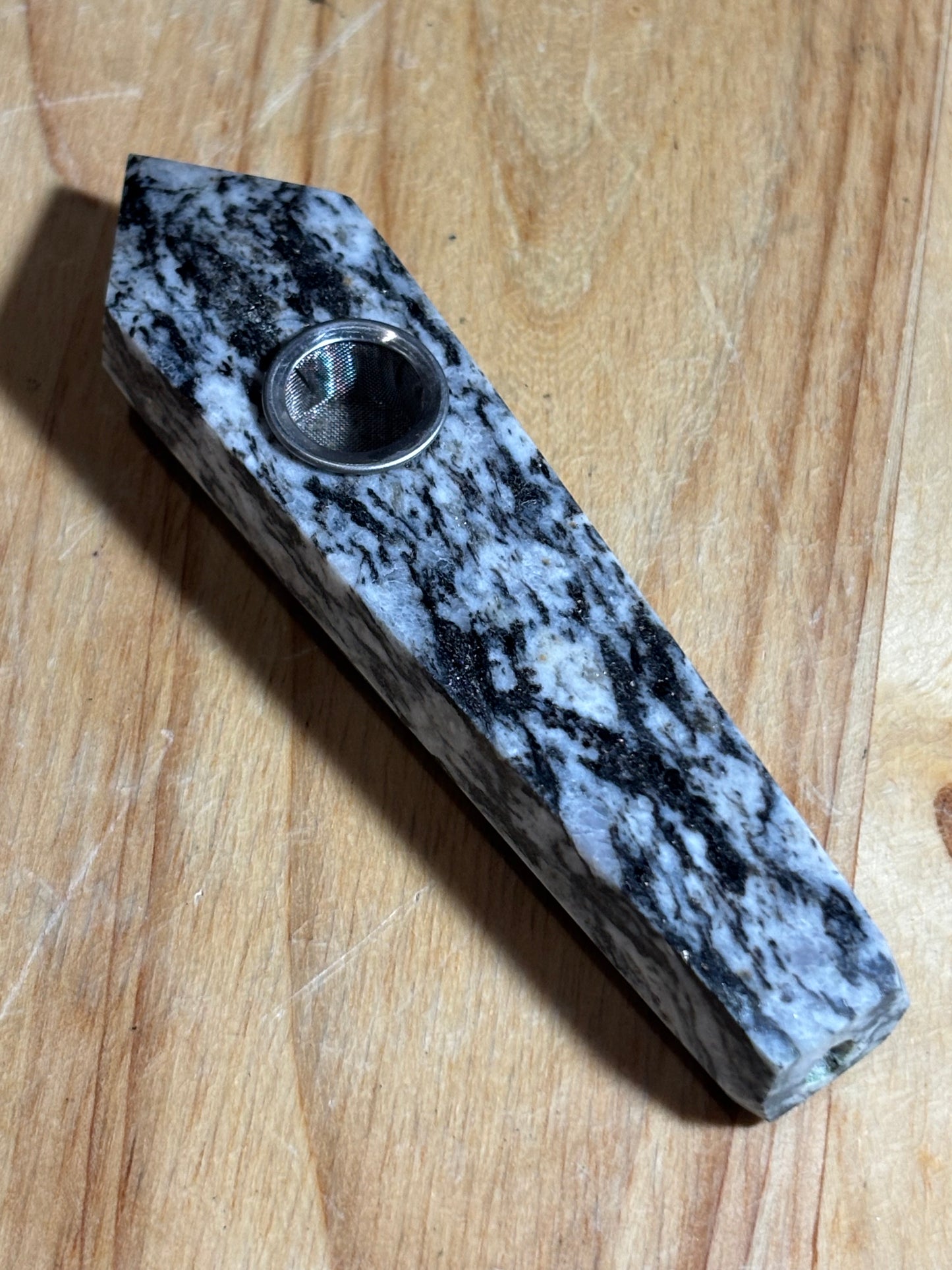 Natural Quartz Smoking Pipe