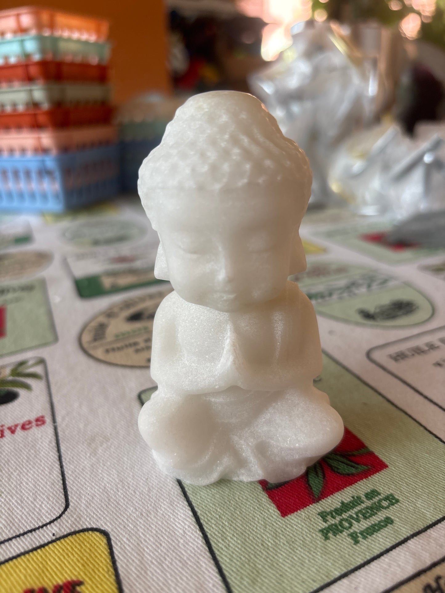 White Jade Small Buddha