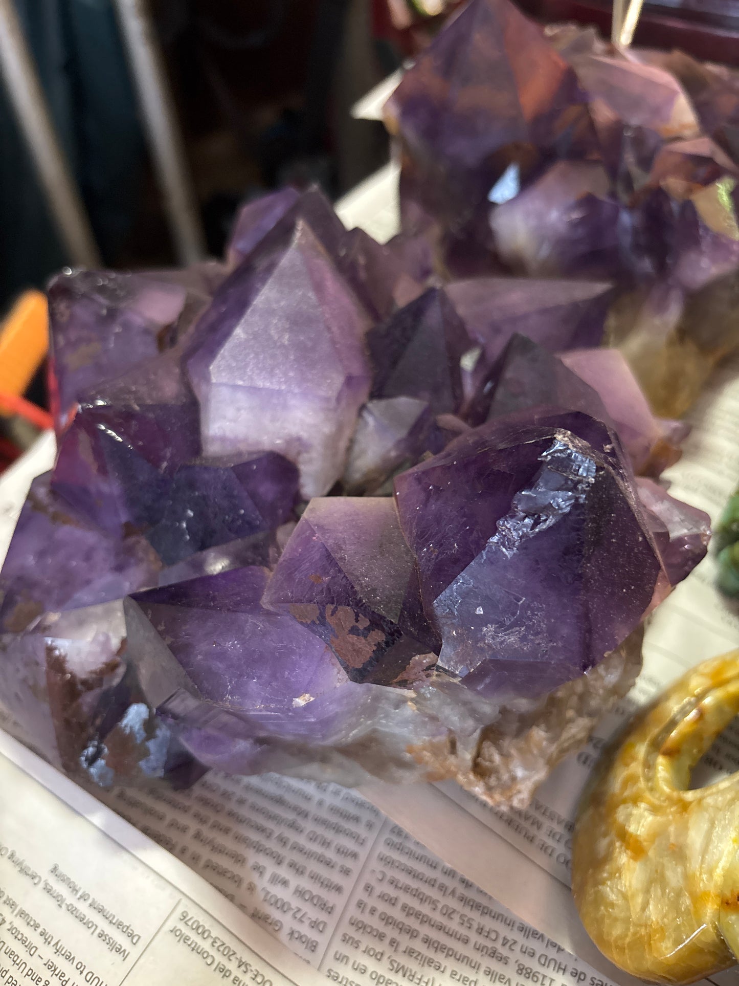 Amethyst Cluster Specimen