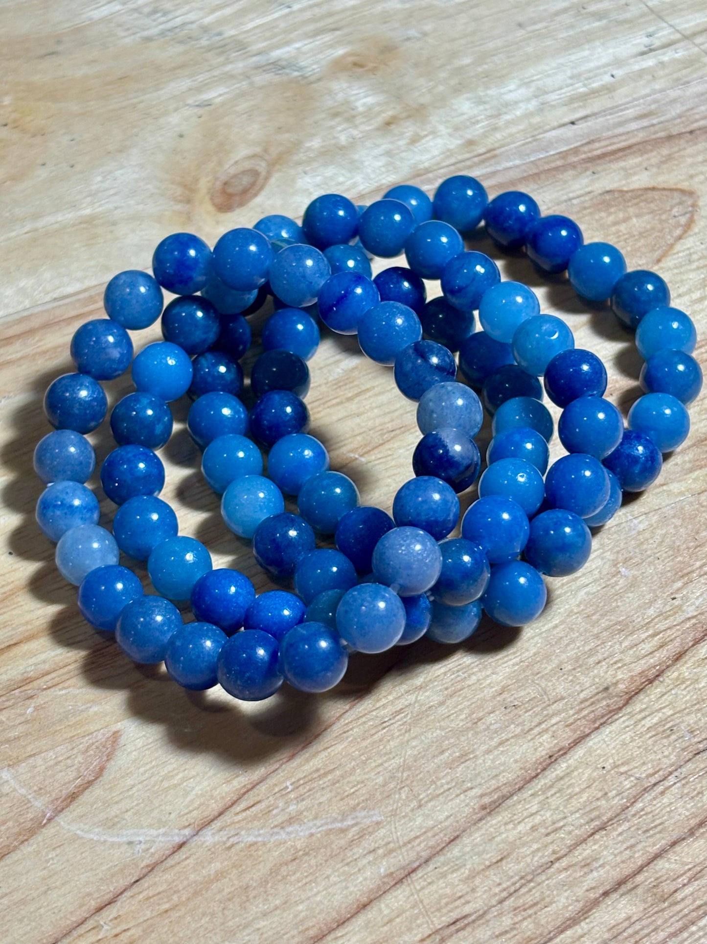 8mm Blue Aventurine Bracelet