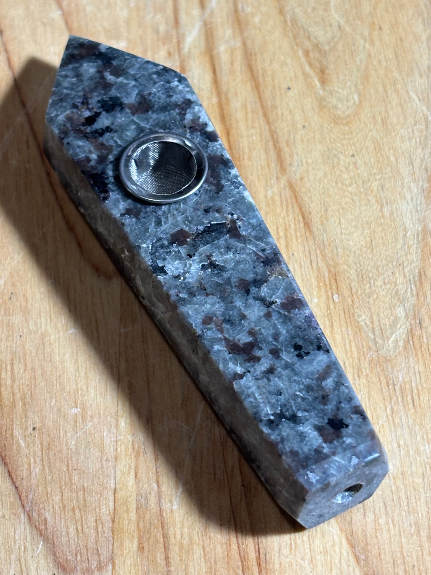 Natural Quartz Smoking Pipe