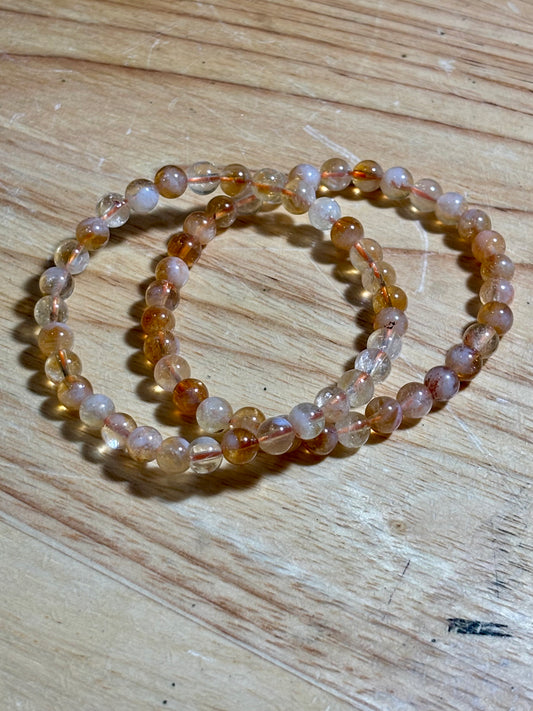 Citrine 6mm Bracelet