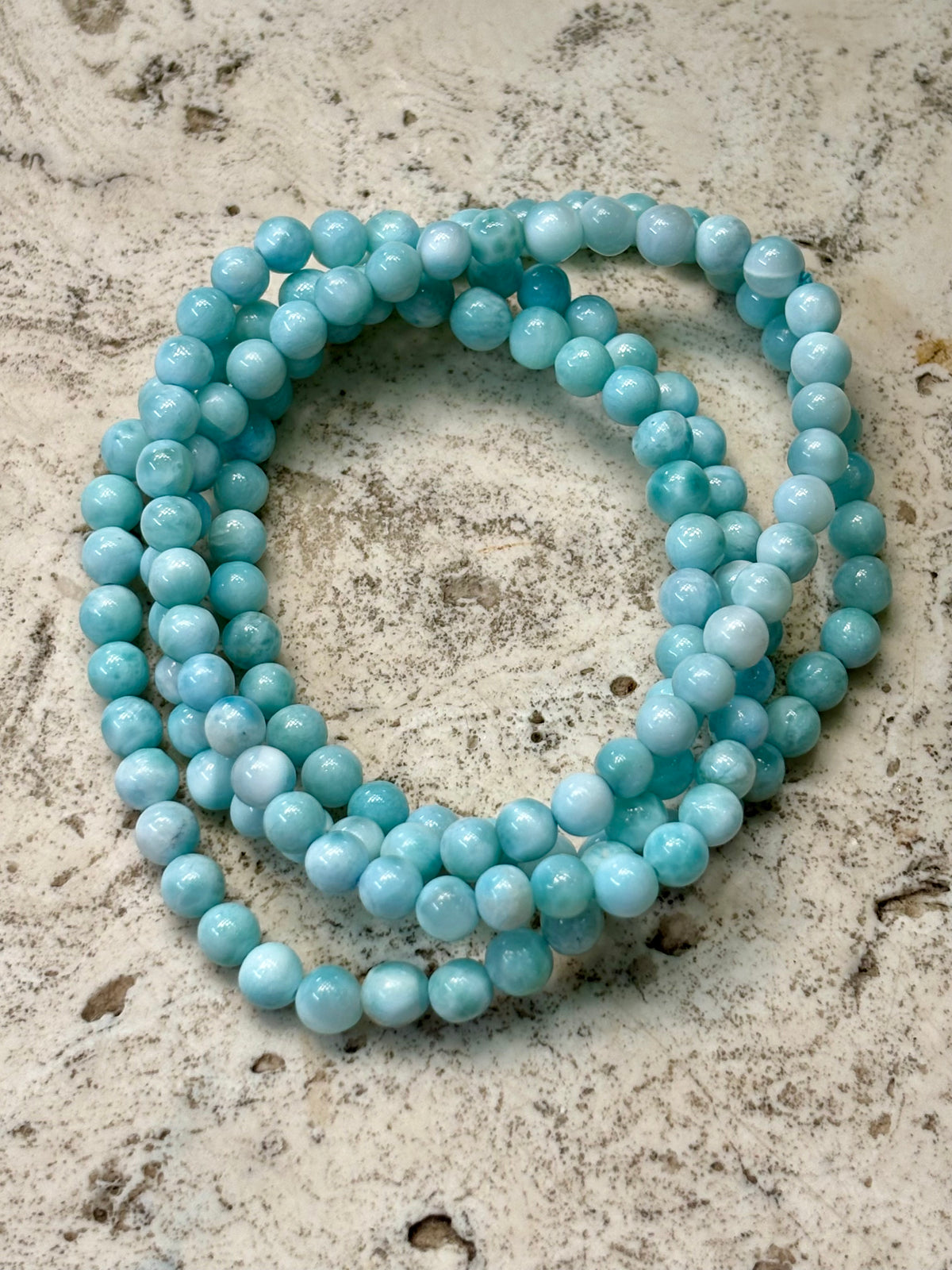 5mm Larimar Bracelet