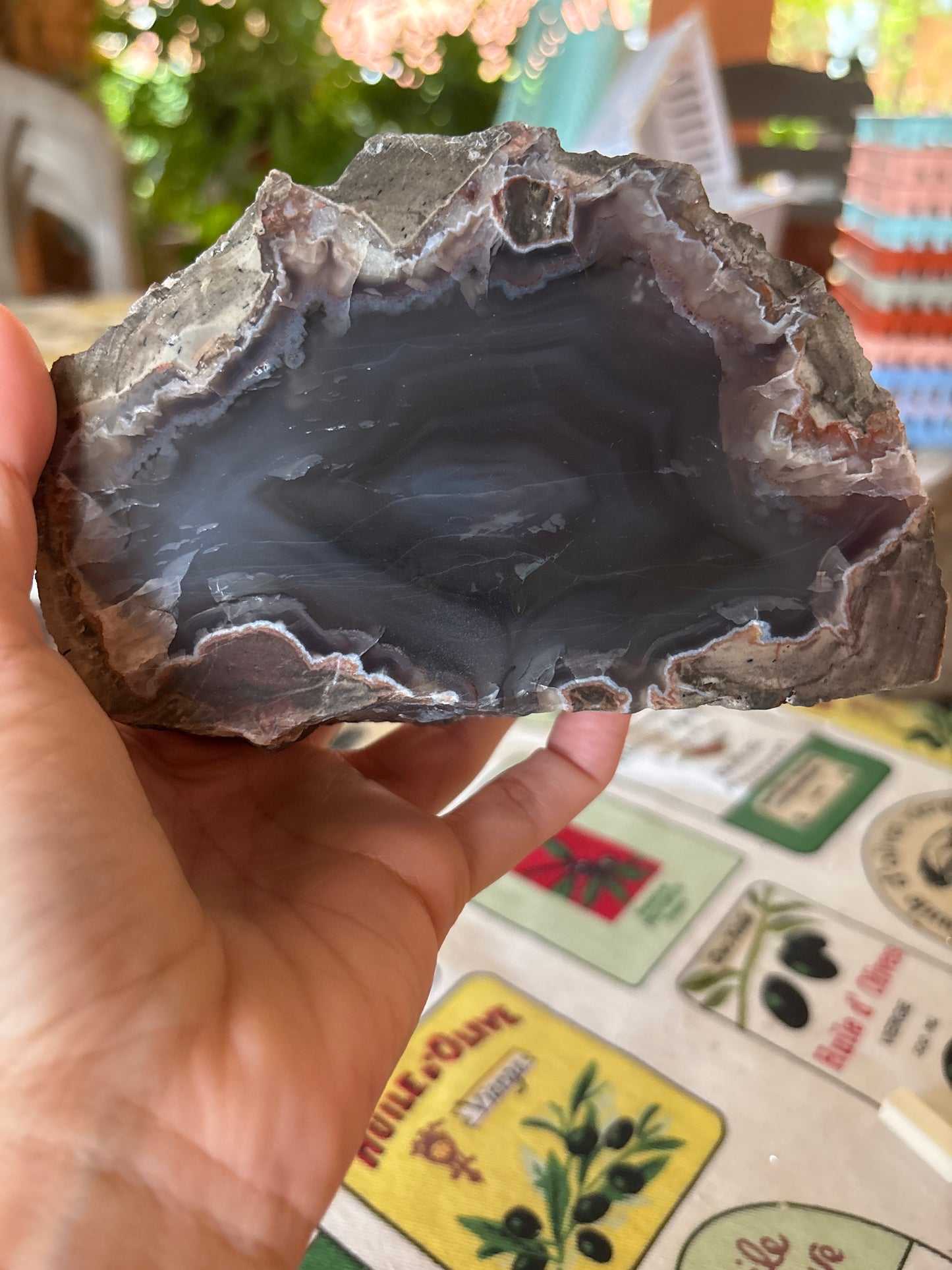 Volcano Agate Raw Stone