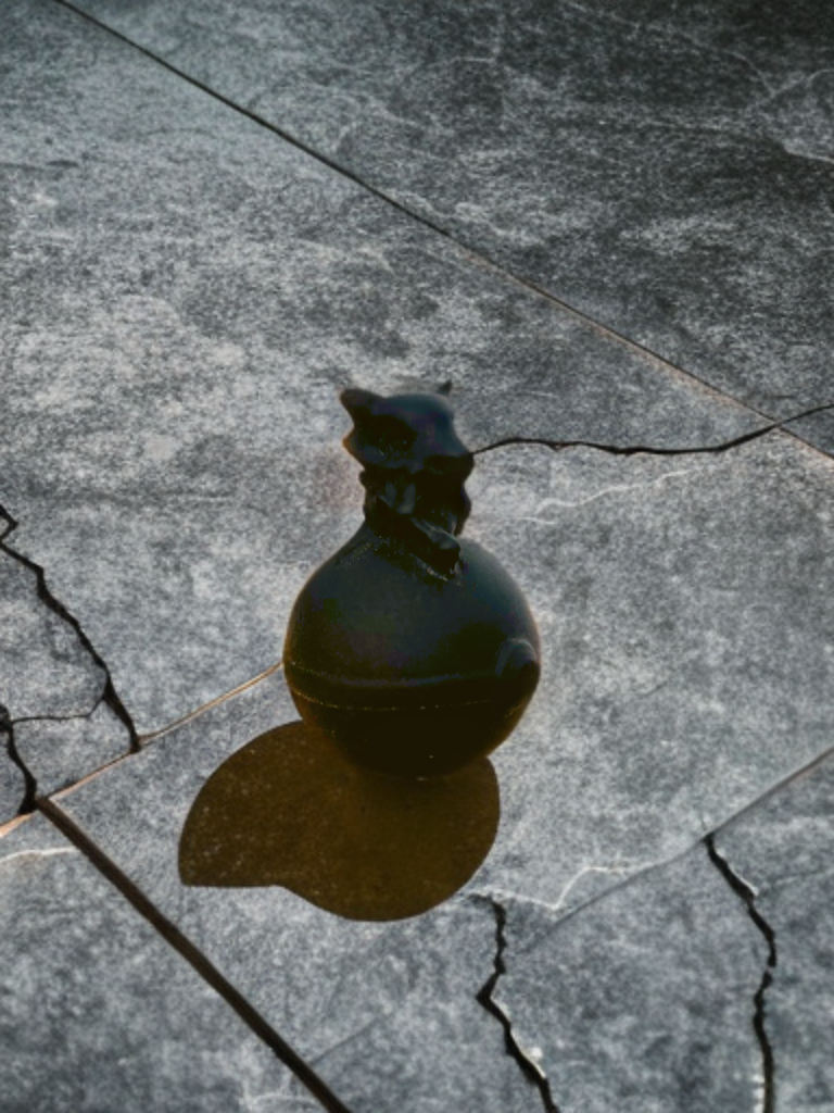 Black Obsidian Cubone PokeBall Sphere