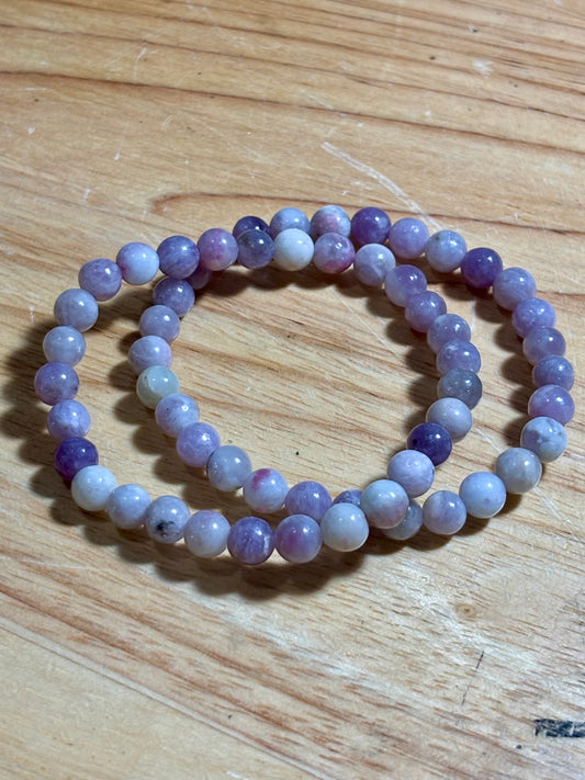 Lepidolite 6mm Bracelet