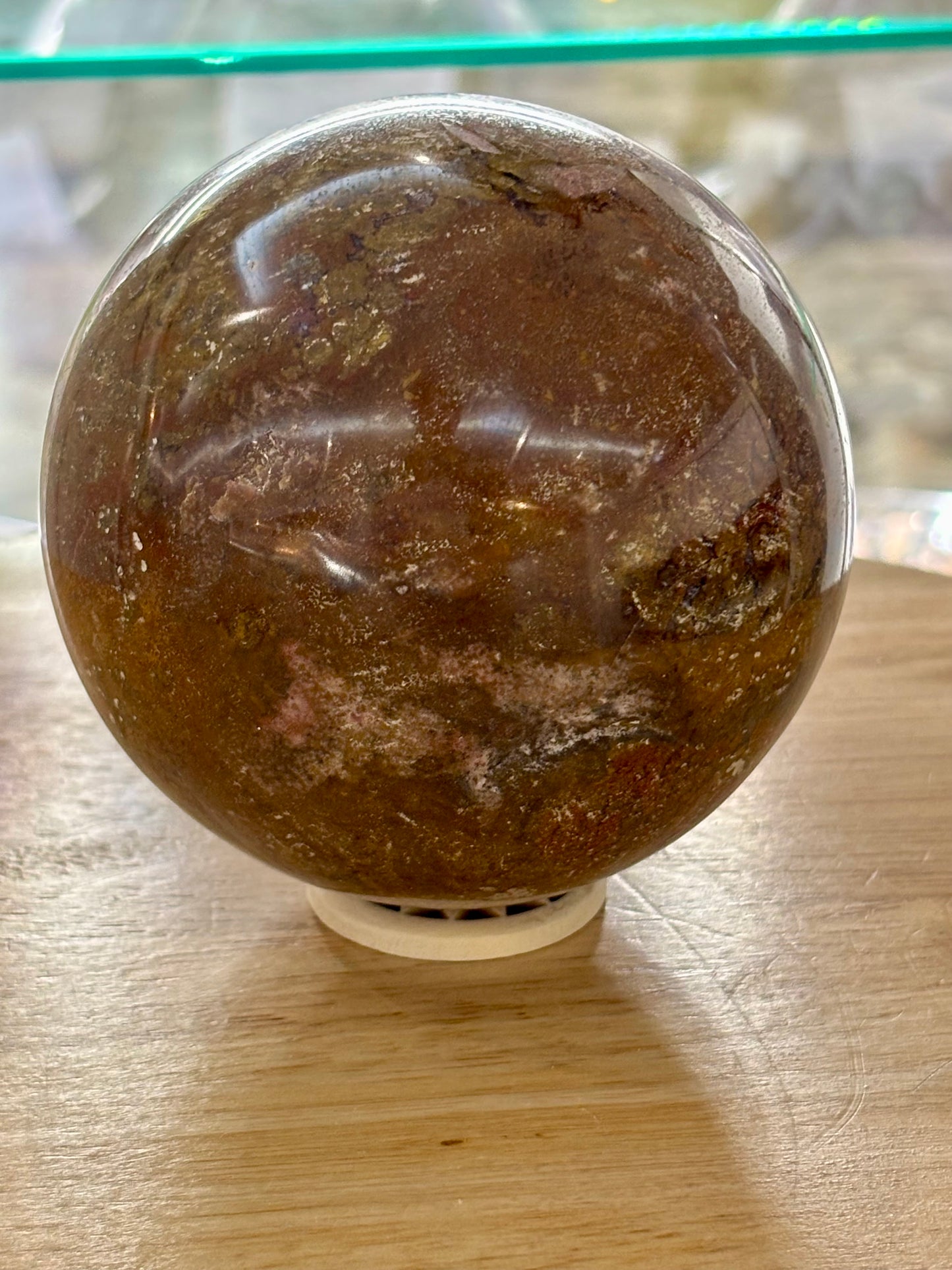 Ocean Jasper Sphere