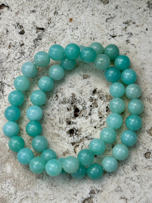 8mm Peruvian Amazonite Bracelet