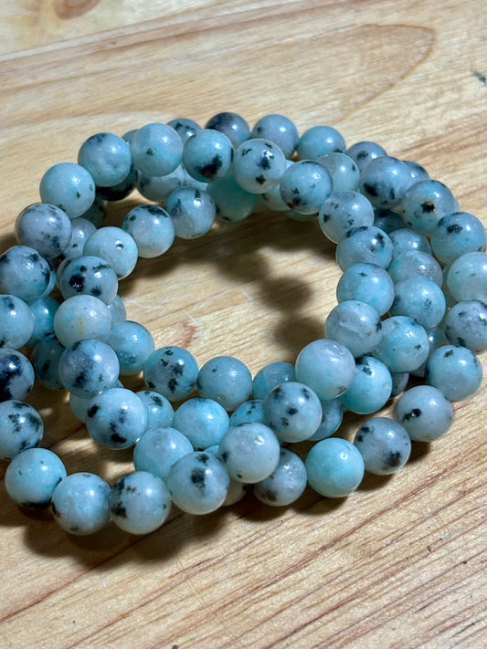 Kiwi Jasper 8mm Bracelet