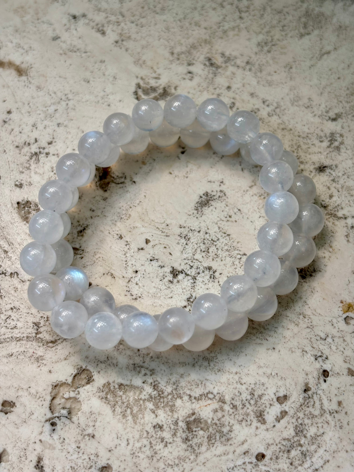 8mm Moonstone Bracelet