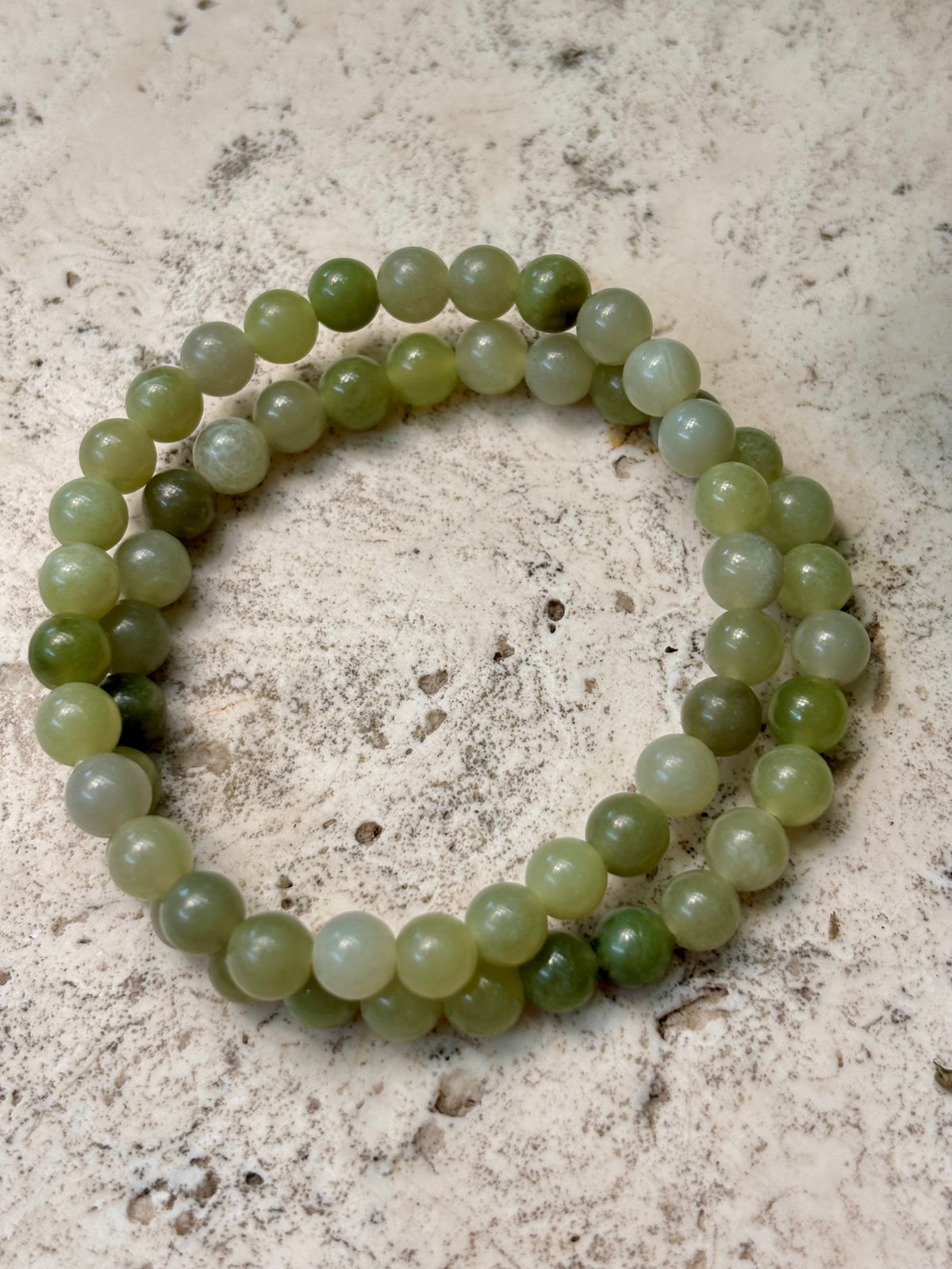 6mm Hetian Jade Bracelet