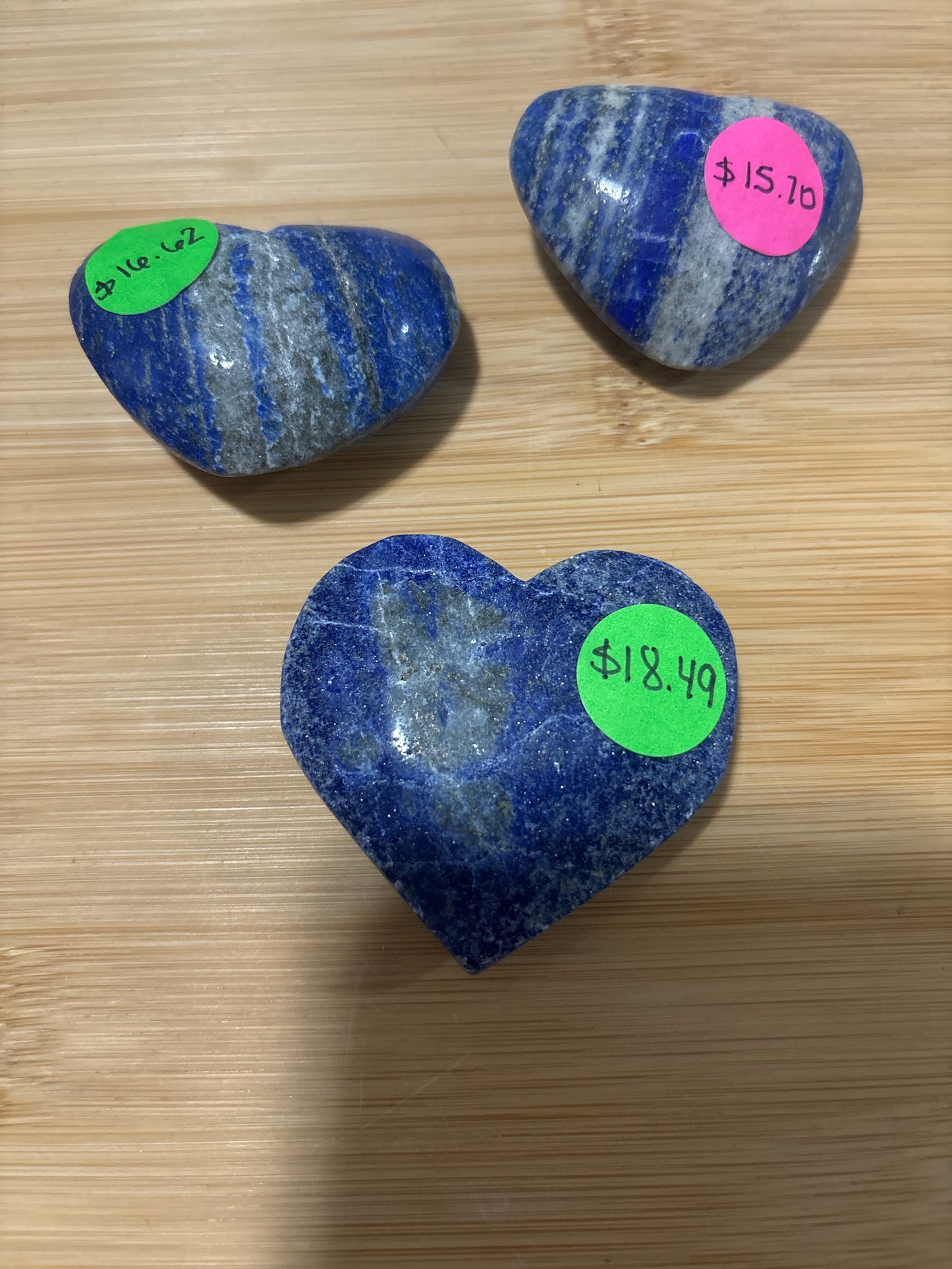 Lapis Lazuli Heart