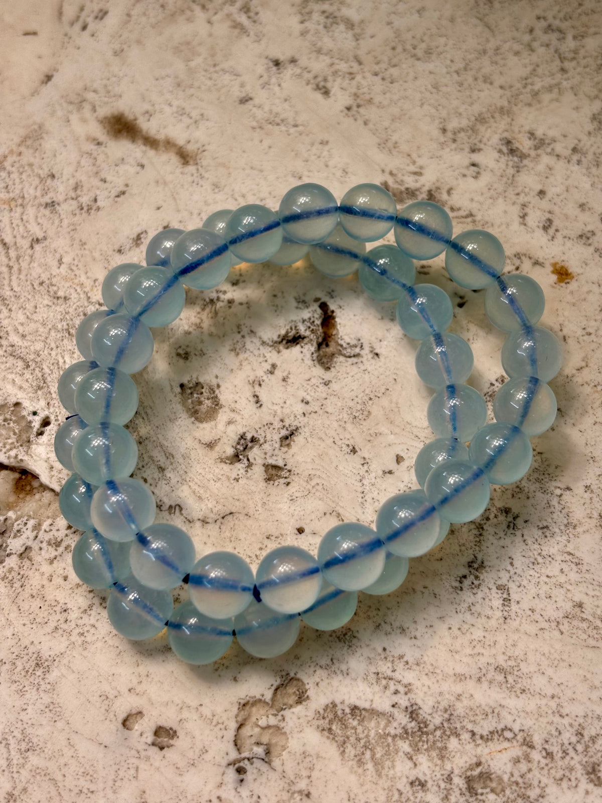 8mm Aquamarine Bracelet