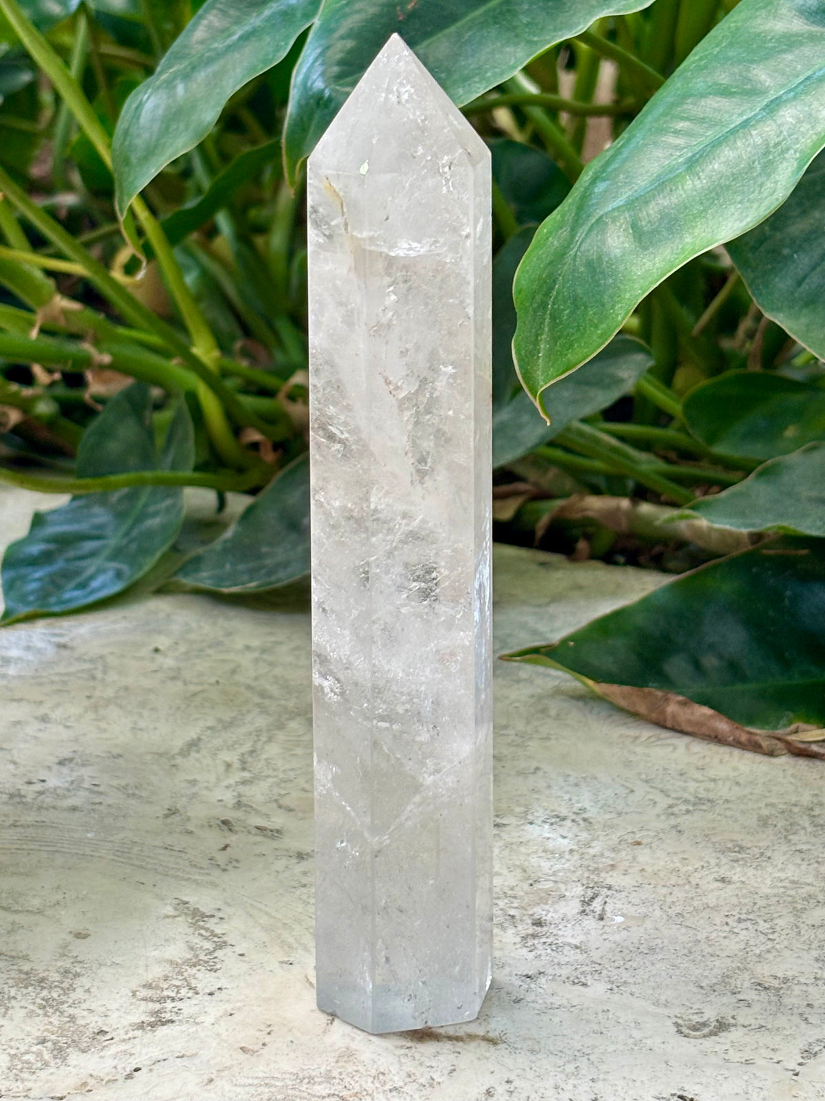 Clear Quartz Tower