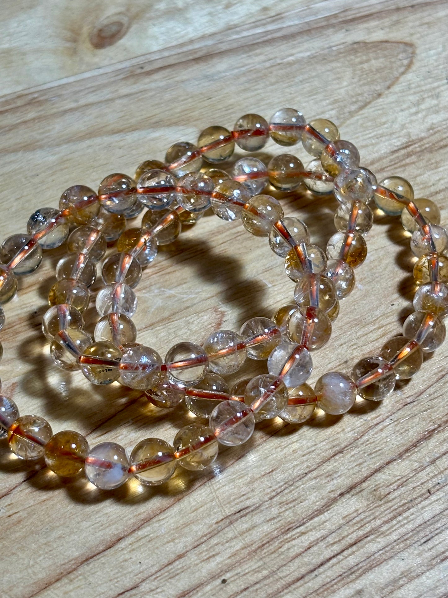 Citrine 8mm Bracelet
