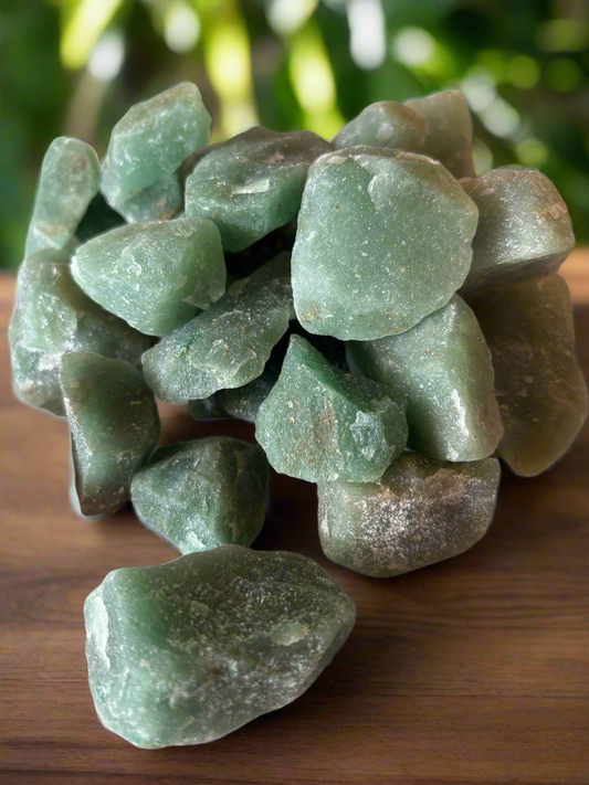 Raw Green Aventurine - Chile