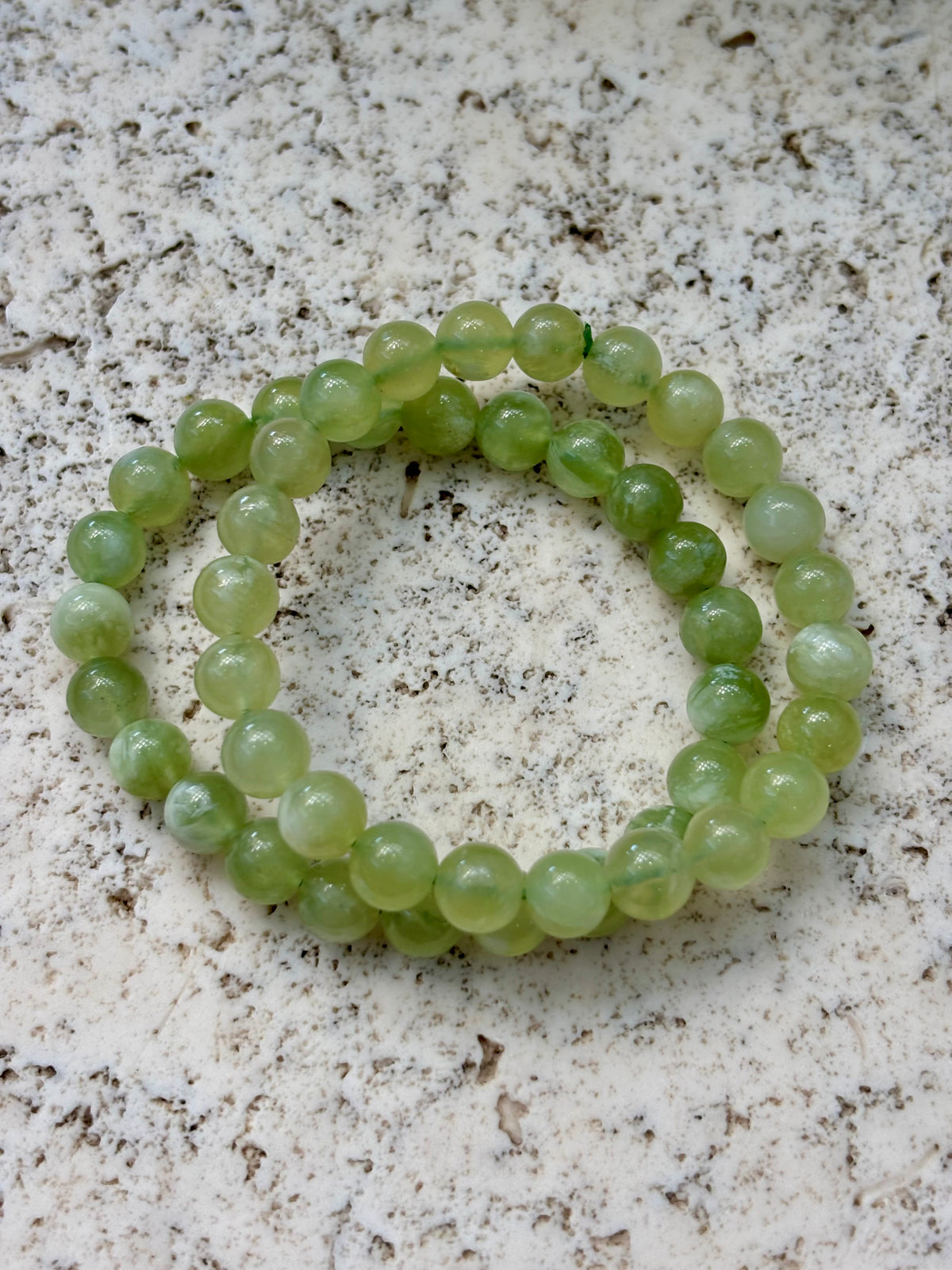 8mm Xiuyan Jade Bracelet