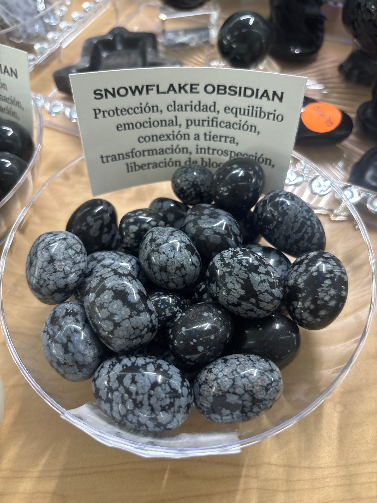 Snowflake Obsidian Tumble