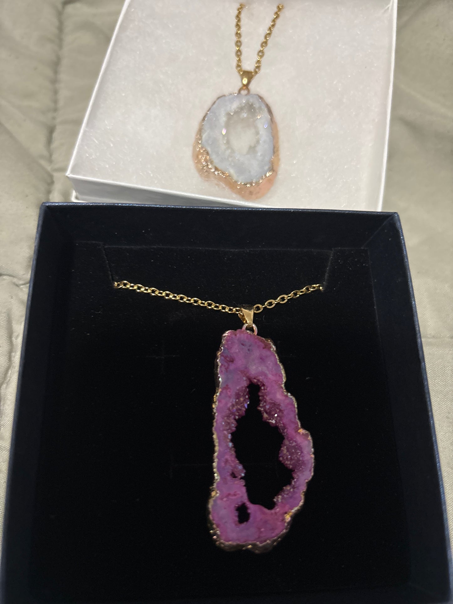 Druzy Pendant