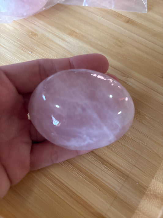 Rose Quartz Palmstone