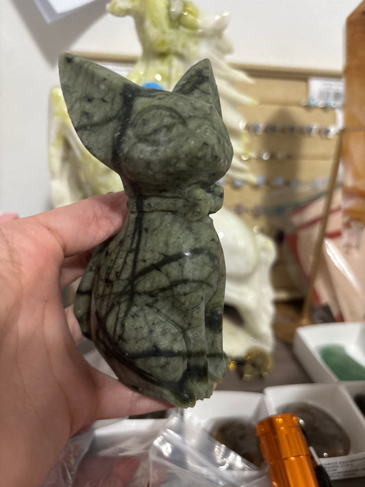 Green Jade Cat