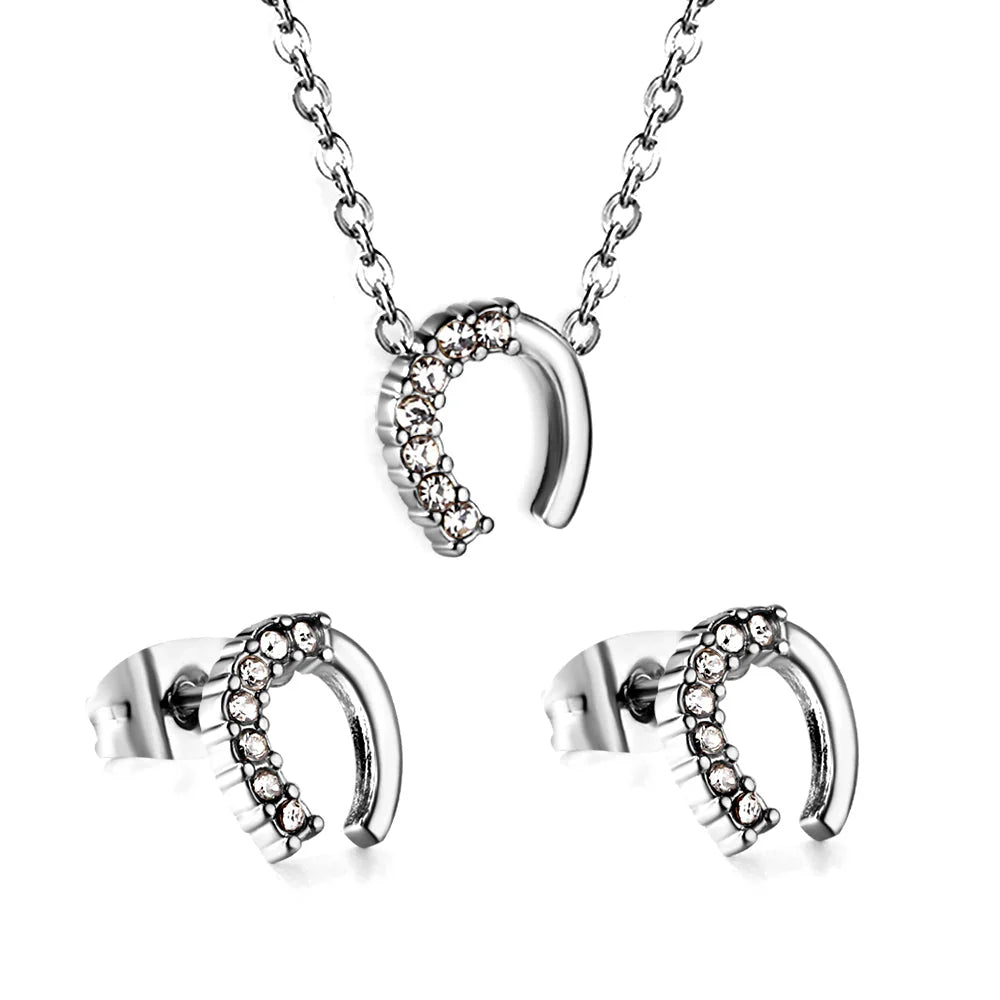 SS Horseshoe Set