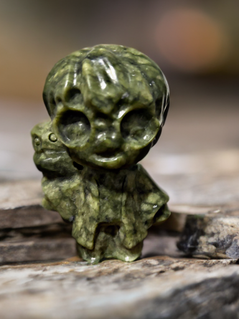 Green Jade Harry Potter Carving